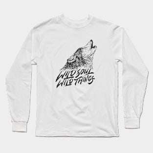 Wild Series - Wild Soul Wild Things Long Sleeve T-Shirt